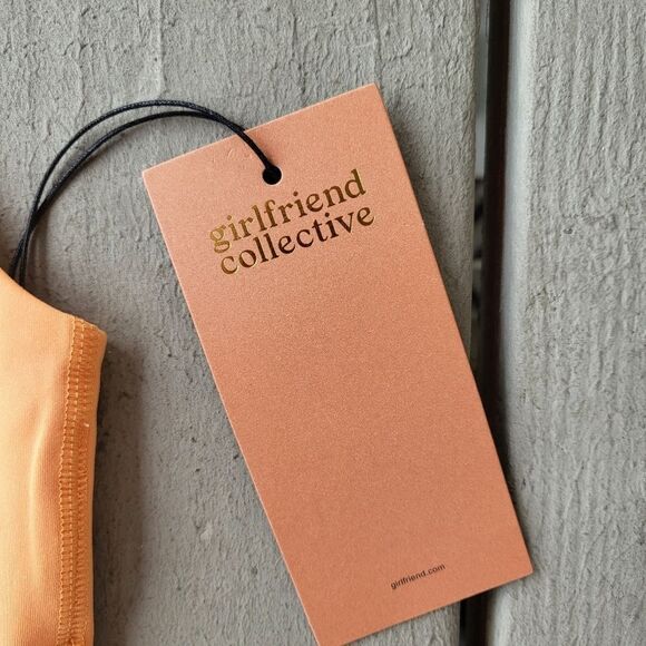 Girlfriend Collective Horizon Paloma Workout Sports Bra Racerback Scoop Neck XS - Picture 7 of 7